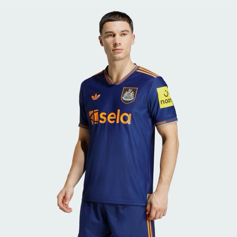 Newcastle United adidas 2025/26 Third Authentic Jersey with Patch - Blue